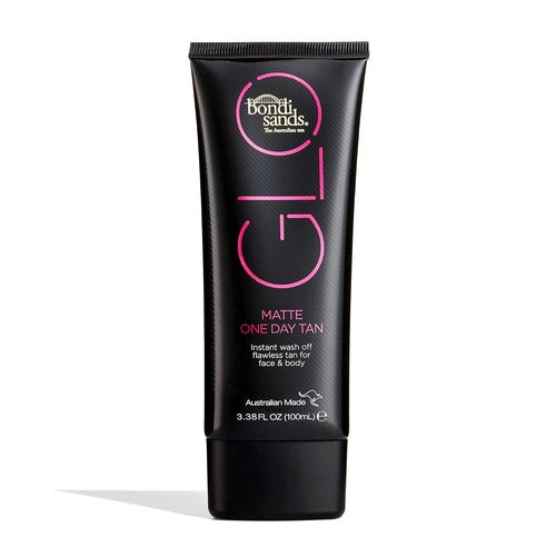 Bondi Sands GLO Matte One Day Tan - Flawless Bronze Finish for Face & Body | Transfer & Water Resistant | 100 ml/3.38 Oz
