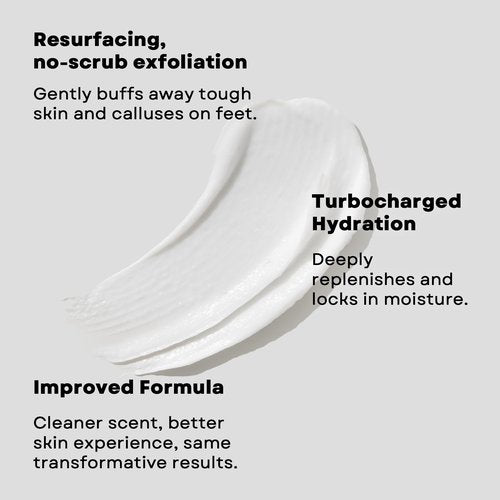 AmLactin Foot Repair Cream with Moisturizing Socks, Therapeutic Foot Cream for Dry Cracked Heels and Feet, No-Scrub Exfoliator & Moisturizer with 15% Lactic Acid AHA, 3 oz (Packaging May Vary)