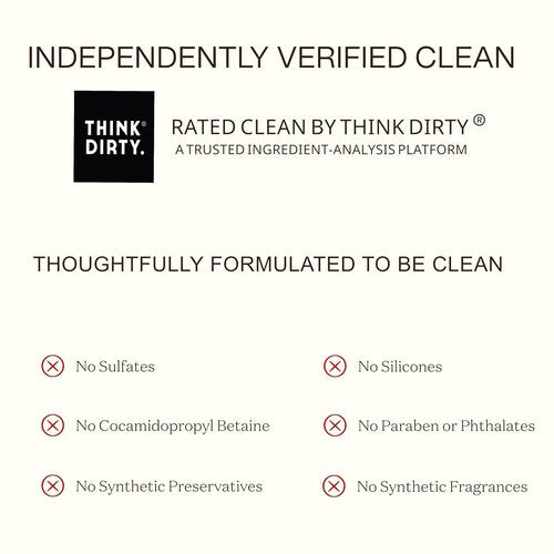 Ingreendients Natural Shampoo - Organic, Sulfate-Free & Color Safe with Tea Tree Oil | Vegan & Gluten-Free