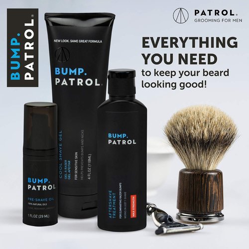 Bump Patrol Original Formula Aftershave Treatment Serum – Razor Bump Stopper and Ingrown Hair Treatment for Men and Women, Ingrown Hair Serum with Salicylic Acid - 4 oz (Pack of 1)