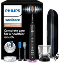 Philips Sonicare DiamondClean Smart 9500 Electric Toothbrush - Sonic Technology, 15 Settings, Black | Model HX9923/11