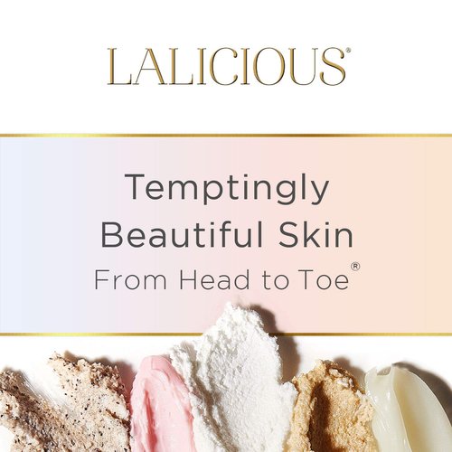 LaLicious Velour Body Melt Gift Set - 3-Piece Gel-to-Oil Body Moisturizer Skin Care Kit with Vitamin E & Macadamia Nut Seed Oil - Shave Oil, Hand & Foot Mask, Hair & Scalp Mask & More (3 Piece Kit)