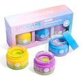 SPODARE 3-in-1 Dual-Color Lip Mask Set - Hydrating & Repairing for Dry Lips | Blueberry, Grape & Lemon, 1.26 Fl Oz