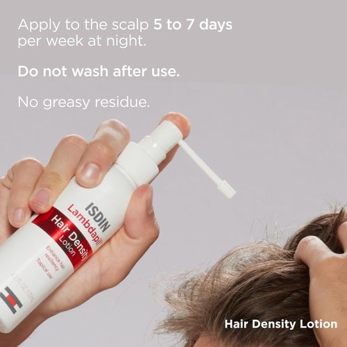 ISDIN Lambdapil Hair Loss Lotion - Strengthen Thinning Hair | 4.2 Fl. Oz.