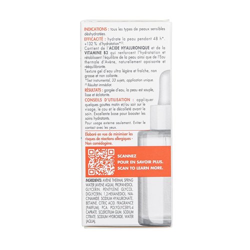 Avène Hydrance Boost Serum - 48 Hour Hydration with Hyaluronic Acid | 1.0 Fl Oz