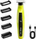 DSP Electric Beard Trimmer - Versatile Face & Body Hair Shaver for Men | Low Noise, Waterproof Design