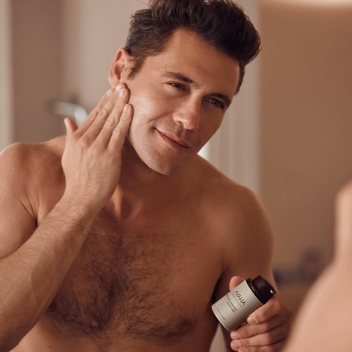 AHAVA Men's Soothing After-Shave Moisturizer - Light-absorbing Lotion to Calm, Hydrate & Relieve the Skin After Shaving, Enriched by Exclusive Osmoter & G-Force blend, Calendula & Hamamelis, 1.7 Fl.Oz