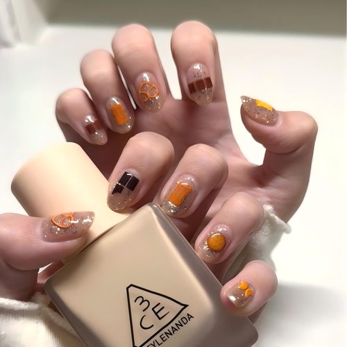 Dedyel Food Nail Art Stickers 3D Cake Dessert Donut Ice Cream Cookies Fruit Bread Self-Adhesive Nail Stickers for Women Girls Kids