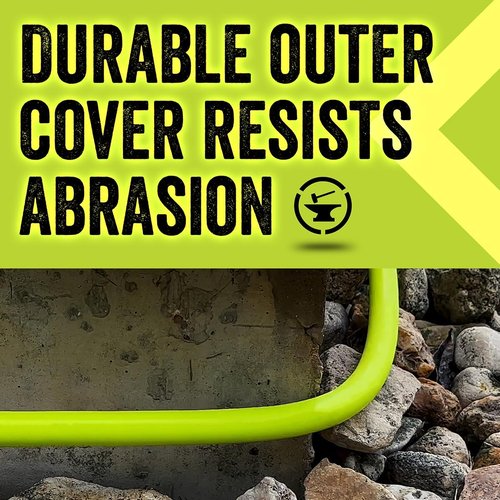 Flexzilla Garden Hose - 5/8" x 50 ft. Lightweight, Durable, All-Weather Water Hose with Leak-Free Connections