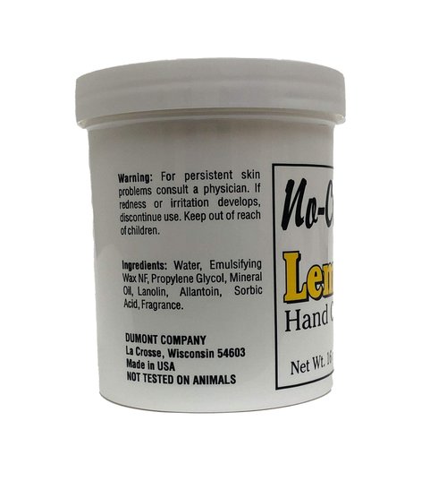 Liphontcta No-Crack Lemon Hand Cream, 16 ounce Jar