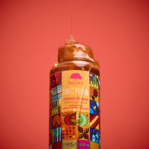 Tree Hut Sweet Punkin Wash, Gently Cleanses and Leaves Skin Looking Fresh and Radiant, Body Wash, Fall Limited Edition Scent, 18 Fl Oz