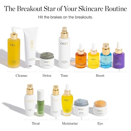 Ogee Plant-Based Acne Treatment - Salicylic Acid Spot Treatment with Soothing Ceramic Tip