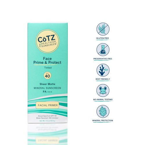 Cotz Face SPF 40 - Lightweight Sunscreen for Daily Protection | Oil-Free Formula