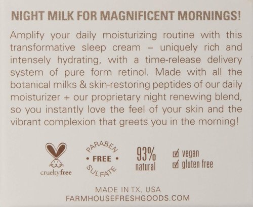 FarmHouse Fresh Face Moisturizer - Hydrating Anti-Aging Cream with Peptides | 1.7 Fl Oz