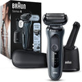 Braun Series 6 6075cc Electric Shaver - Wet & Dry, Rechargeable, SmartCare Center, Black
