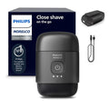 Philips Norelco Shaver 500 Series - Compact Electric Shaver with Lift & Cut System, Steel Blades, Wet & Dry Use, Travel Case