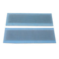 Drawing Mat For Hair Extensions,Hair Holder Drawing Mat,2pcs Bulk Hair Extensions Drawing Card,27cmX9cm Wig Making Hair Styling Tool With Stainless Steel