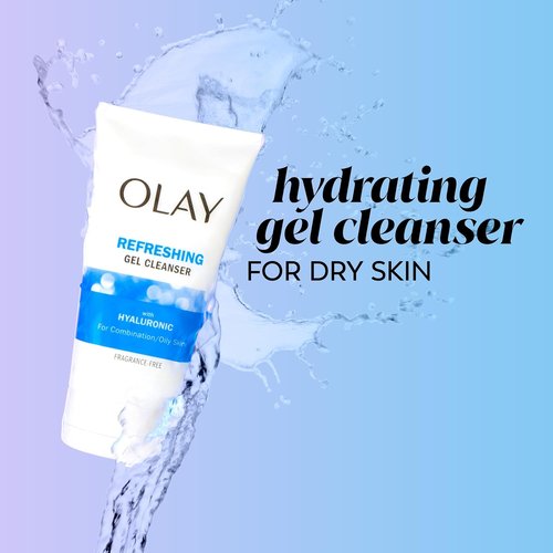 Olay Regenerist Face Wash - Fragrance-Free Hyaluronic + Peptide Formula, 5.0 oz