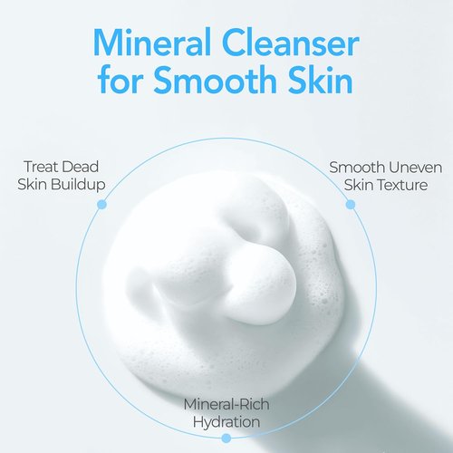 Dr. Deep All-in-One Cleansing Foam - Korean Facial Cleanser for Bumpy Skin & Blackheads | 5.07 fl. oz