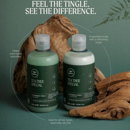 Tea Tree Special Conditioner - Detangles, Smooths & Softens All Hair Types | Nourishing Formula