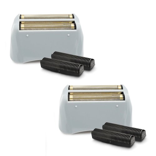 2 Pack Foil Shaver Replacement Compatible With Andis Model TS-1, TS-2 ((17150/17155/17200), Andis Blade Replacement with Stainless Steel Design for Smooth Shaving