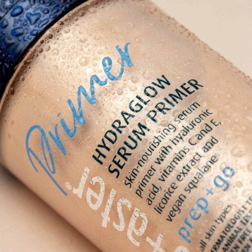 Lune+Aster HydraGlow Serum Primer | Lightweight Serum + Primer Hybrid With Hyaluronic Acid, Vitamin C + E for a Luminous, Dewy Complexion. For All Skin Types, 1.0 Fl Oz