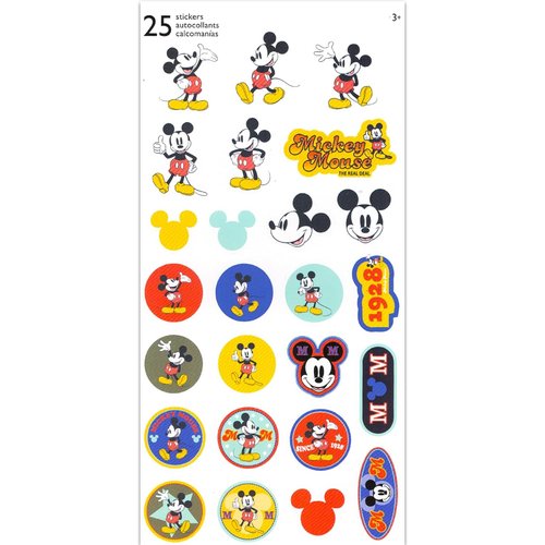Mickey Mouse Hair Accessories Set - Paddle Brush, Claw Clip & Stickers for Kids | Fun Girls' Hair Care Bundle