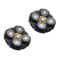 Shaver Replacement Heads Compatible with Microtouch Titanium Head Shaver (2 Pack)