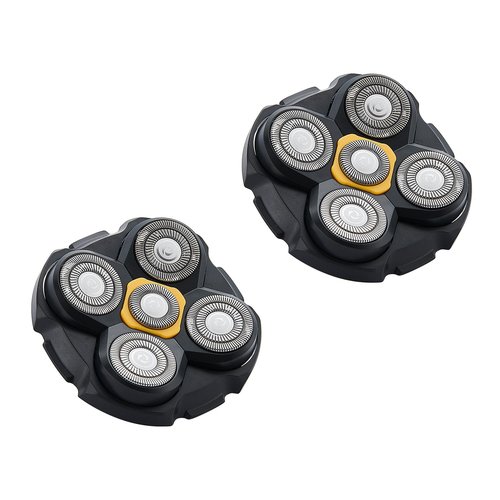 Shaver Replacement Heads Compatible with Microtouch Titanium Head Shaver (2 Pack)