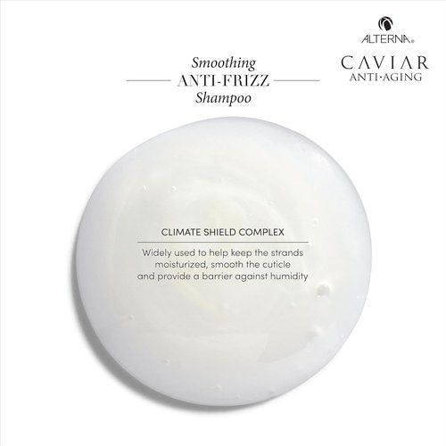 CAVIAR Anti-Aging Smoothing Shampoo - Tame Frizz & Smooth Medium to Thick Hair | Sulfate-Free Formula