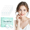 Face Lift Tape,Face Neck Tape Lifting Invisible,256pcs Instant Facelift Tape for Facial,Turkey Neck Jowls,Eyes Loose Skin,Double Chin,Wrinkles,Sagging Skin Tightening,V-Edge Face Necks Less Strip