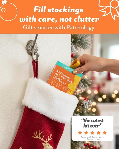 Patchology Patching All The Way Gift Set - Hydrating Under Eye Masks with Collagen & Retinol | 5-Pair Sampler