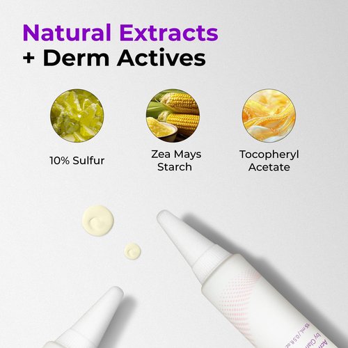 GLAM UP Spotless 10% Sulfur Treatment Serum - Fast Healing for Pimples & Acne | 15mL (0.5 fl. oz.)