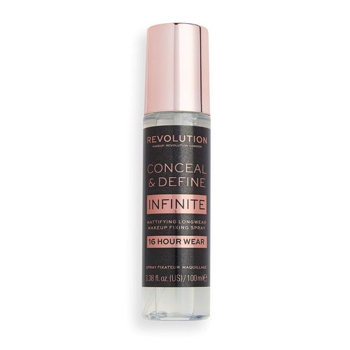 Makeup Revolution Infinite Fixing Spray - Long-Lasting Hold | 100ml Hydrating Formula