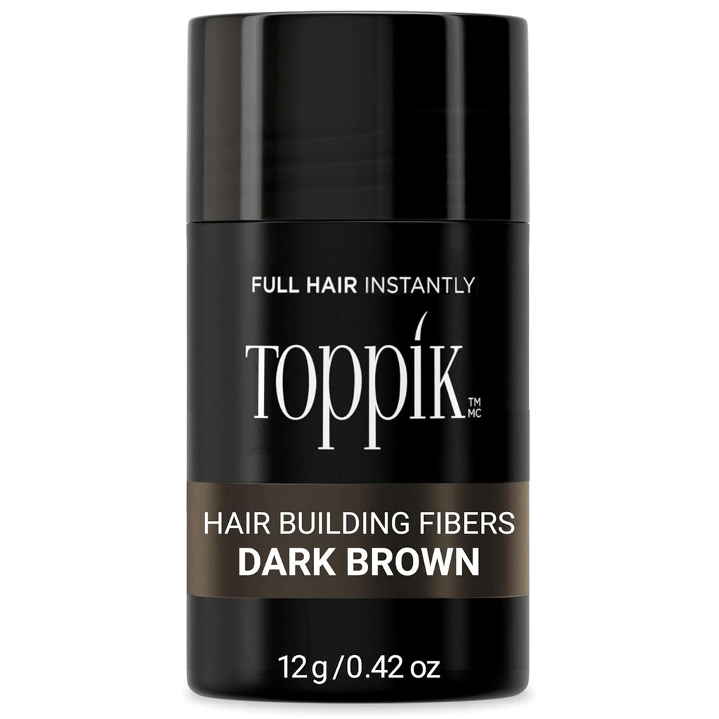 Toppik Hair Building Fibers - Instantly Thicker, Fuller Hair | 9 Shades Available in 4 Sizes