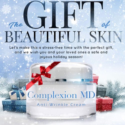 Complexion MD Advanced Anti-Wrinkle Cream - Clinically Tested Multi-Peptide & Hyaluronic Acid - Hypoallergenic Face Moisturizer for All Skin Types - 1 Ounce