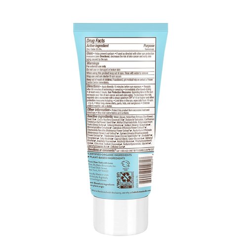 Babo Botanicals Sensitive Baby Mineral Sunscreen Lotion SPF 50 - Fragrance-Free, Water-Resistant | Ideal for Extra Sensitive Skin