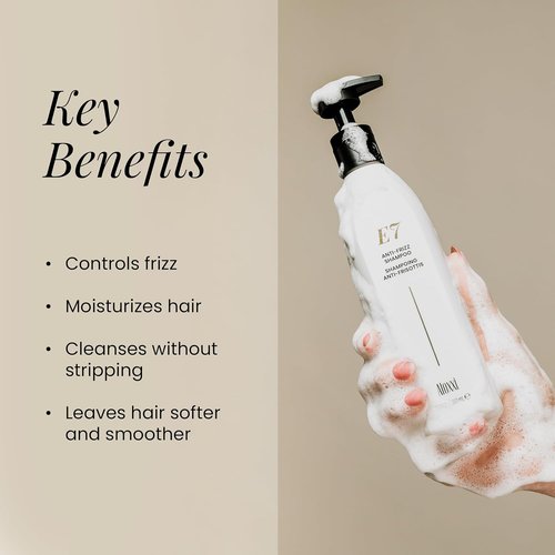 ALOXXI E7 Anti-Frizz Shampoo - Moisturizing & Strengthening for Color-Treated Hair | 10.1 Fl Oz