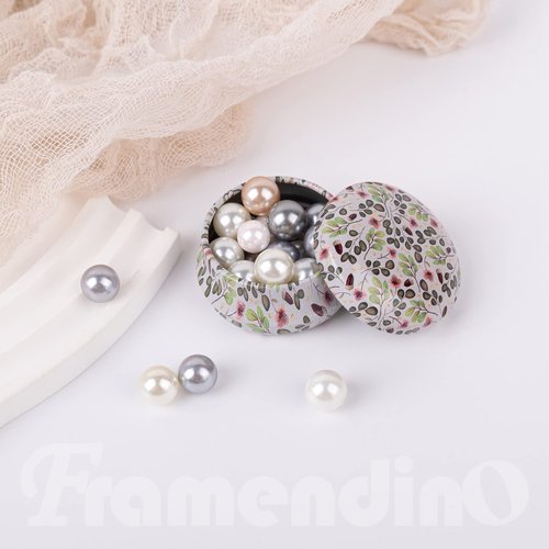 Framendino, 12 Pack Mini Tinplate Candle Tin Jars with Lids, Empty Reusable Round Travel Cans Refillable Container for Making, Eye Shadow, Jewelry, Pendant