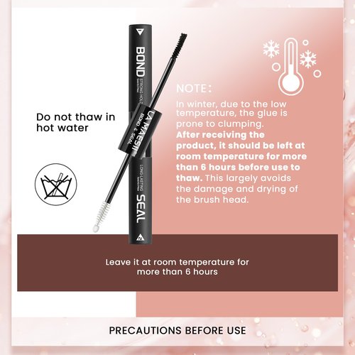 Lash Cluster Glue,Lash Bond and Seal Waterproof,Bond & Seal Lash Glue for Eyelash Cluster,Black Long-Lasting 72H Latex Free（10ml）