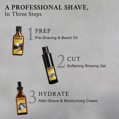 Davines Pasta & Love Pre-Shaving & Beard Oil, Multifunctional Grooming Oil - Softens Coarse Beards & Preps Skin for Shaving - Moisturizing & Non-Greasy, 1.69 Fl Oz