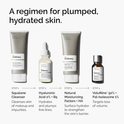 The Ordinary Volufiline Plumping Anhydrous Serum - 92% Volufiline for Facial Volume Loss | 0.5 Fl Oz