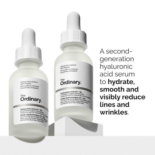 The Ordinary Serum Favorites Set - Hydrating Hyaluronic Acid 2% + B5, Brightening Niacinamide 10% + Zinc 1%, Caffeine Solution 5% | Eye & Face Care