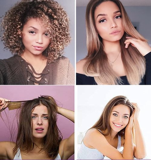 Keratina Para Alisar el Pelo Keratina Brasilera Tratamiento Capilar con Champú Clarificante Resultados Profesionales Alisa y Suaviza el Cabello