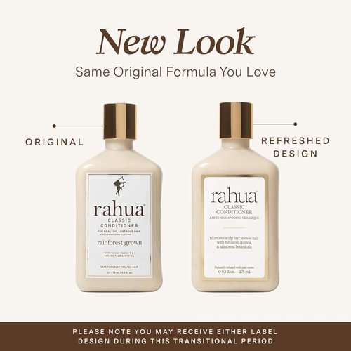 Rahua Classic Conditioner - Organic Formula for Healthy Scalp & Hair | 9.3 Fl Oz, Color Safe, Palo Santo Scent