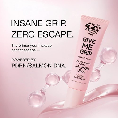 KimChiChic Beauty Give Me Grip Gel Primer - Hydrating Makeup Base for Long-Wear Hold | 0.84 fl oz