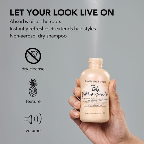 Bumble and bumble. Prêt-à-Powder Dry Shampoo Powder - Adds Volume, Texture & Oil Absorption | Non-Aerosol for All Hair Types
