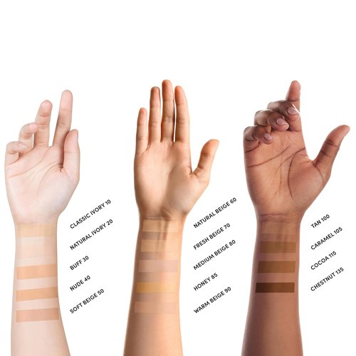 Neutrogena Healthy Skin Liquid Foundation - Lightweight Medium Coverage with SPF 20 | Classic Ivory 10, 1 fl. oz