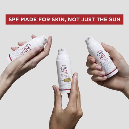 EltaMD UV Physical Rosy Tint Sunscreen for Face, SPF 40 Antixoidant Tinted Sunscreen, 100% Mineral Actives, 1.7 oz