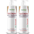 Batana Shampoo and Conditioner for Thinning Hair I Shampoo and Conditioner for Men & Women with Raw Organic Batana Oil for Growth I Shampoo and Conditioner Set for Hair Growth DR SEBI